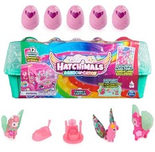 Hatchimals Colleggtibles Shimmer Babies 12-pack Egg Carton Kids Toys Lama Family