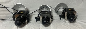 Set Of 3 ALIEN BEES Strobe Flash Units