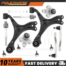 10X Front Lower Control Arms Ball Joint Sway Bar Link For 2013-2015 Honda Civic
