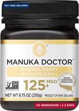 Manuka Doctor - MGO 125 Manuka Honey Monofloral, 100 Pure New Zealand Honey. C