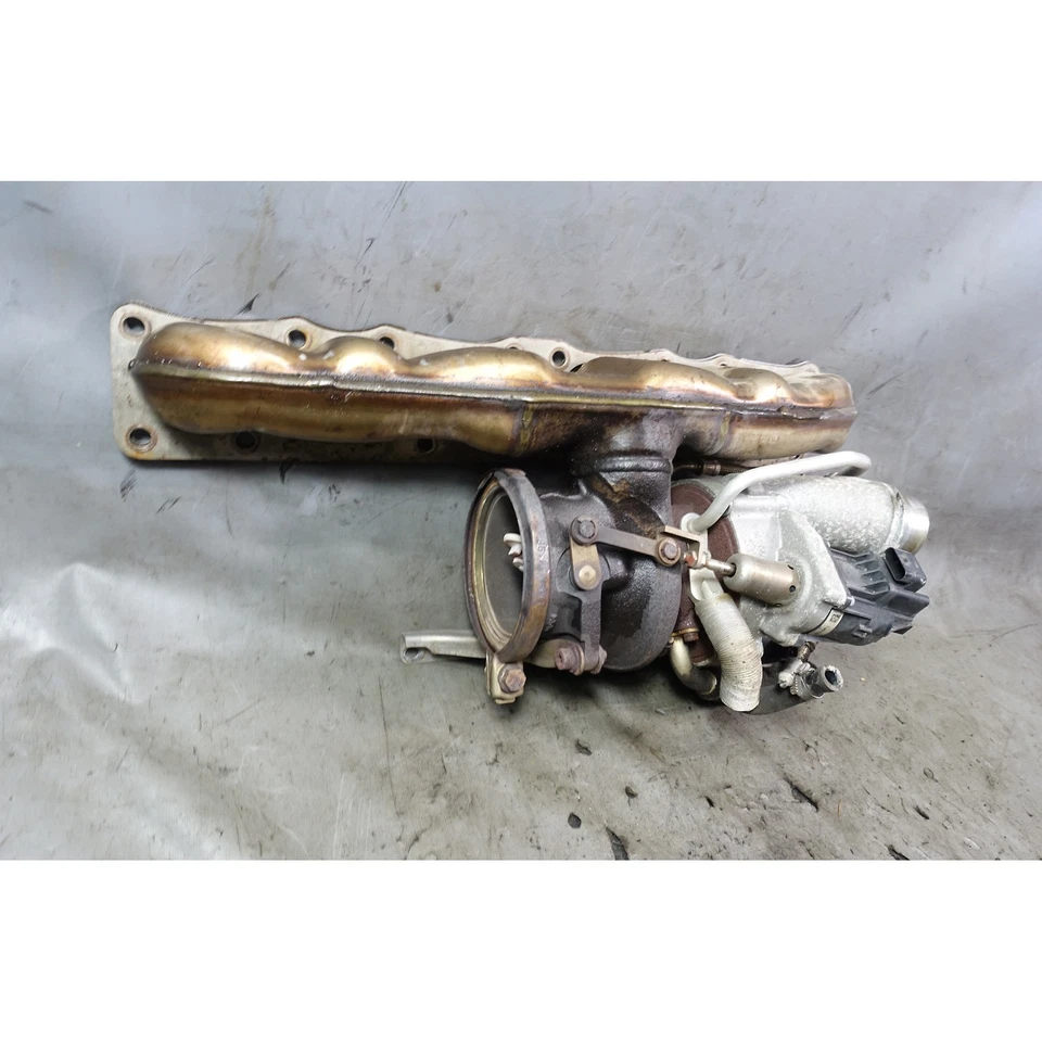 14-17 BMW F30 335i F10 535i N55 6-Cylinder Turbo Charger Assembly w Valve OE - Imagem 2 de 4