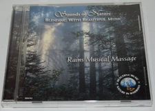 Beautiful Relaxing Music Rains Musical Massage:  1998 Platinum CD LN