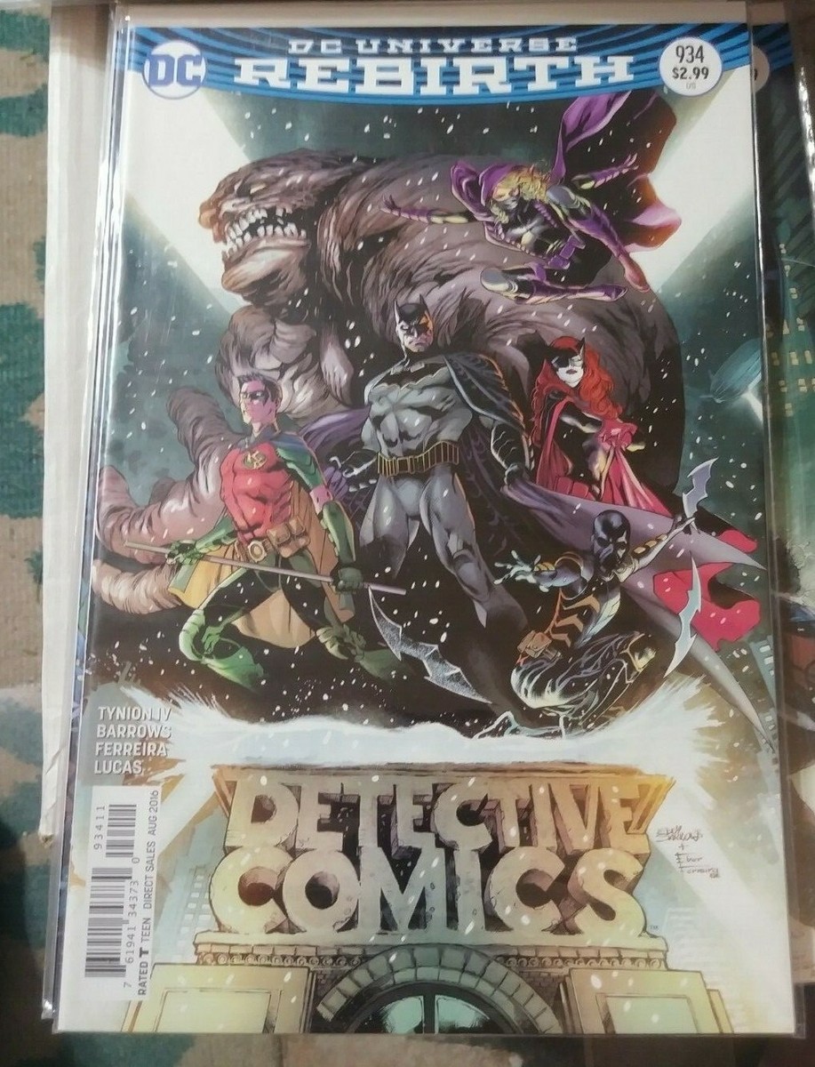 DETECTIVE COMICS # 934 BATMAN 2016, DC rebirth batwoman robin