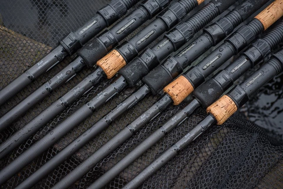 Wycwood Riot Eva Pesca de Carpas Barra Caña Pescador Carbono Empunadura - Imagen 3 de 4