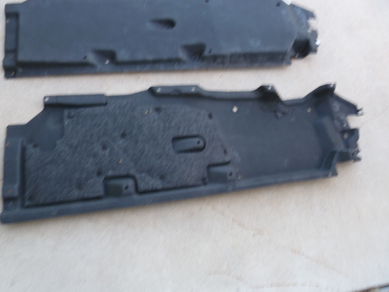 2015+ BENTLEY BENTAYGA Lower Splash Shields Guards Skid Under Plate AERO Covers