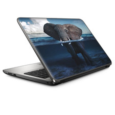 Universal Laptop Skins wrap for 15" - Elephant under water