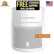 GermGuardian Airsafe Intelligent Air Purifier, Air Quality Sensor, 1080 Sq HEPA