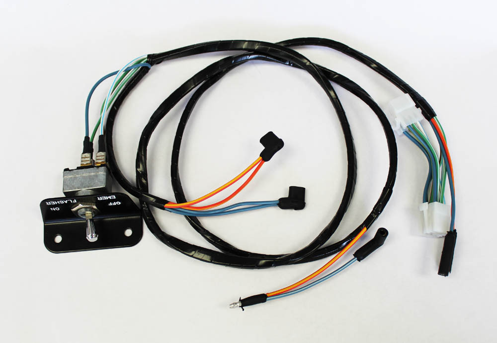 NEW 1965 Early 1966 Mustang Emergency Flasher Switch And HARNESS eBay