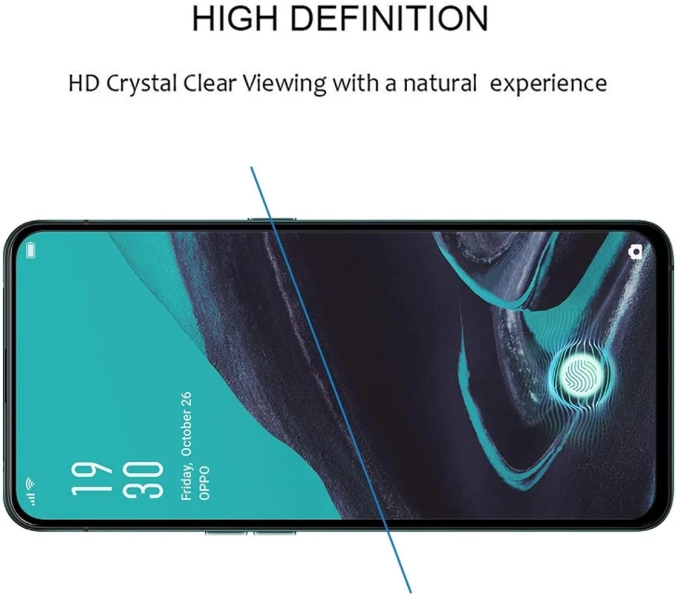 Cristal Protector Anti Roturas para Xiaomi Poco F3 Protector Pantalla Película Templada Foto 2 de 4