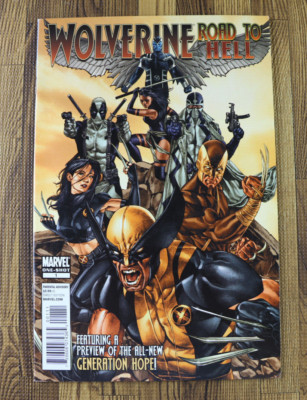 2010 Marvel Comics Wolverine Road To Hell #1 VF/VF+
