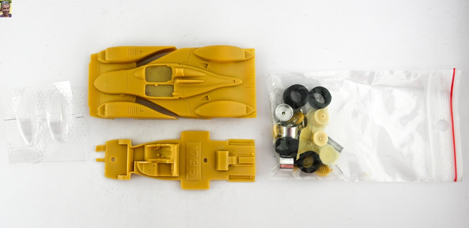 Kit à monter 1:43 Dallara-Judd Le Mans 2002 pour projet modélisme adulte