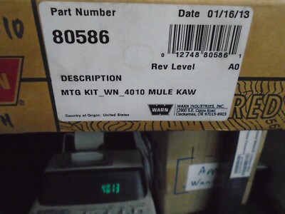 とと とと WARN WINCH MOUNT 80586 KAWASAKI MULE 4000, MULE 4010 NEW | eBay