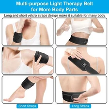 Near Infrared For Neck Wrist Pain Relief Red Light Therapy Waist Wrap Pad Belt