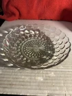 Depression Clear Glass Serving Bubble pattern, Bowl, 8 1/4" diameter  Dwk139