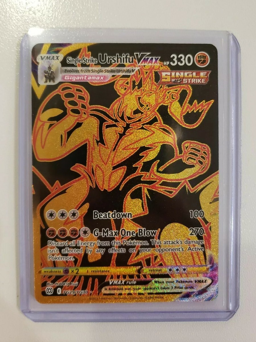 Pokemon Brilliant Stars Single Strike Urshifu VMax TG29 Ulra Pokemon Brilliant Stars Single Strike Urshifu VMax TG29 Ulra