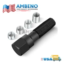 Reamer Tap With 4 Inserts Spark Plug Rethread Thread Repair Kit M14 x1.25mm