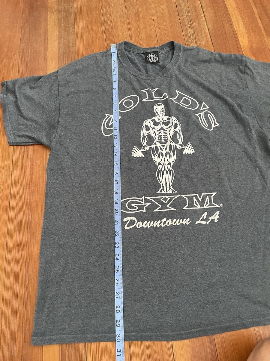 Gold's Gym Downtown LA Men's XL Made In The USA | eBay