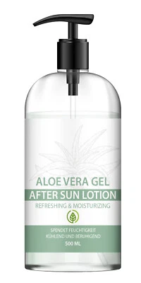 NEU:Saint Nutrition AFTER SUN - ALOE VERA GEL Feuchtigkeitsspendent für Haut