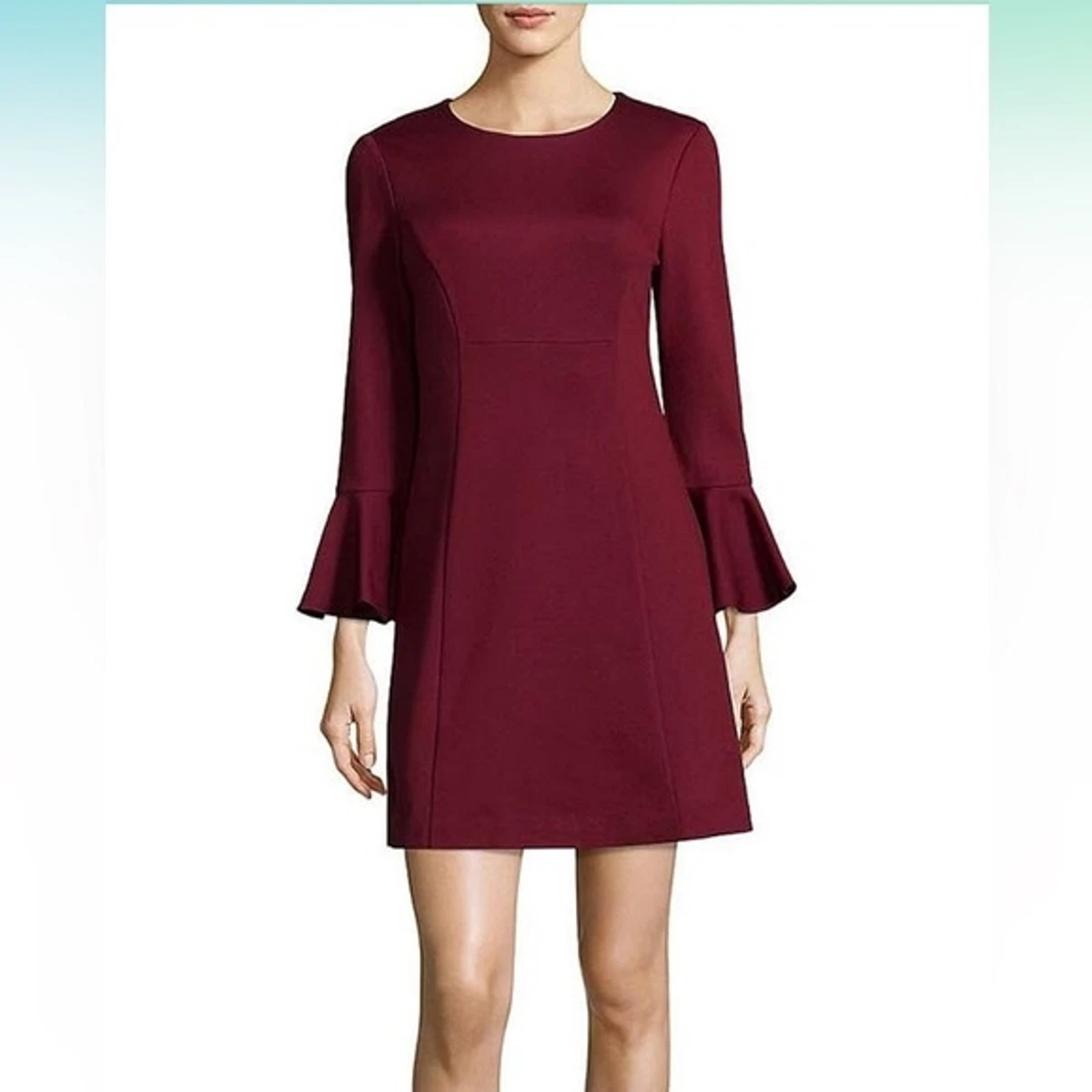 Ponte bell 2025 sleeve dress