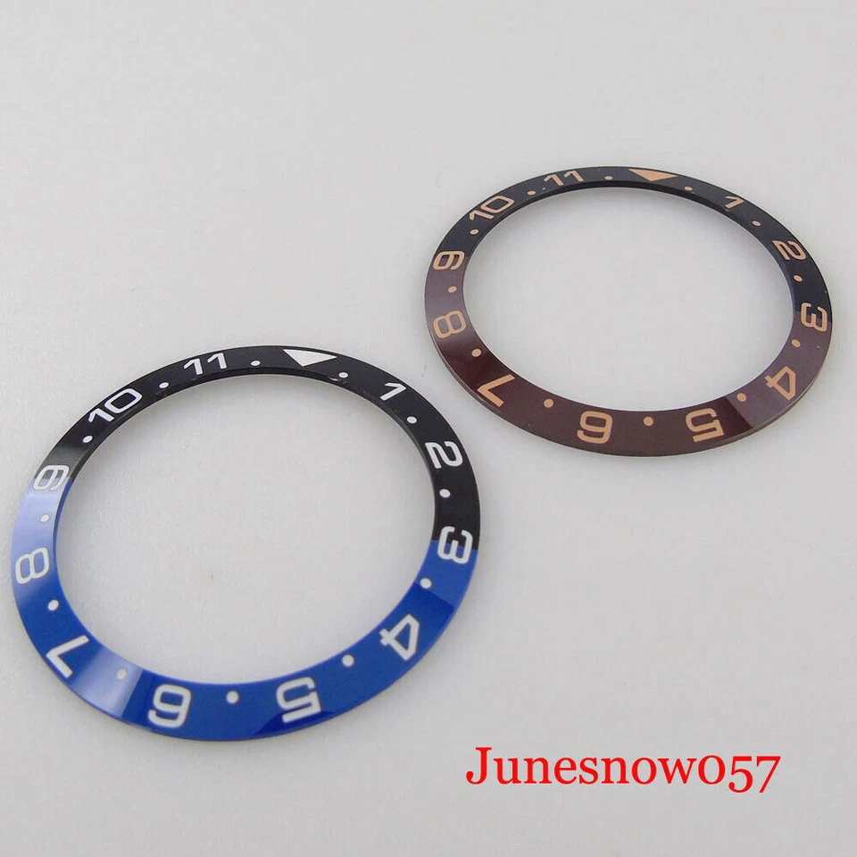 Light Green New 38MM*30.6MM Watch Ceramic Bezel Insert Fit 40MM GMT SUB Watch - Image 2 of 4