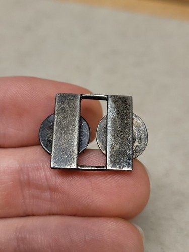 WW2 USMC Captain /USN Lt Rank Insignia Sterling H&H W Sterling Clutches Rare... - Picture 8 of 24