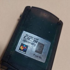 Karat MEMORY CARD 200 Block for Dreamcast SEGA 1241 dc Used Good