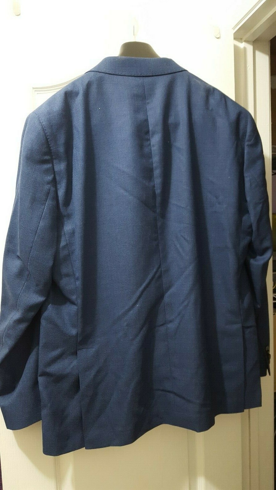 David Donahue Aiden Navy Two Button Notch Lapel Wool Suit Separates