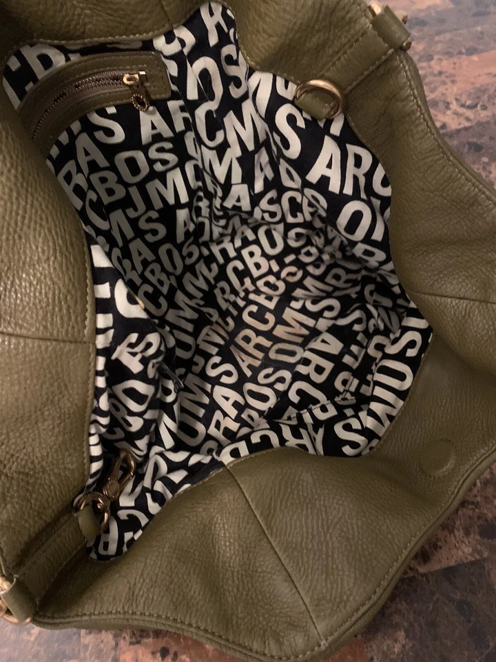 Bolso Tag MARC BY MARC JACOBS Cuero Guijarro Verde Turmalina ¡¡Bonito!!! Foto 4 de 4