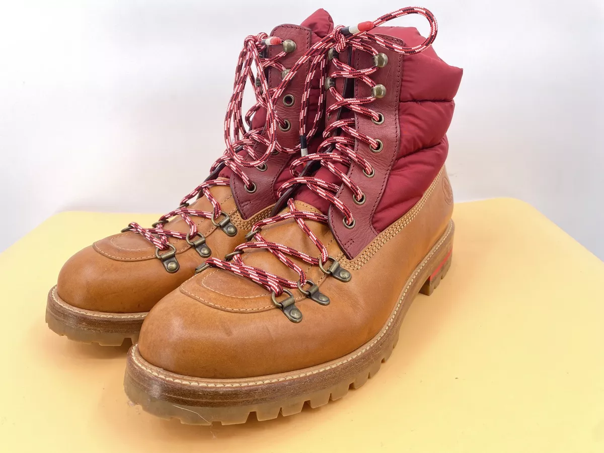 Moncler Hiking Boots In Brown Red Size 11 USA 44 EU eBay