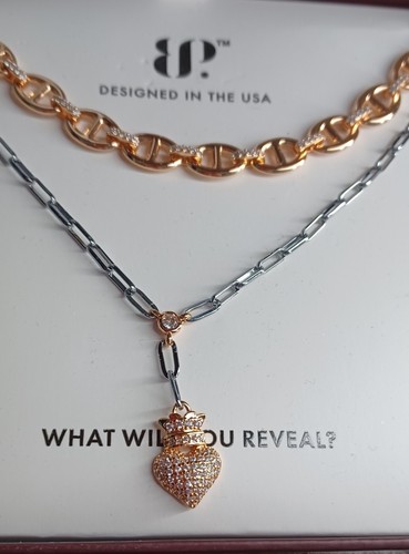 "QUEEN OF MY HEART" RBP6556 Luxe Layers Necklaces, perfect for valentine's day!