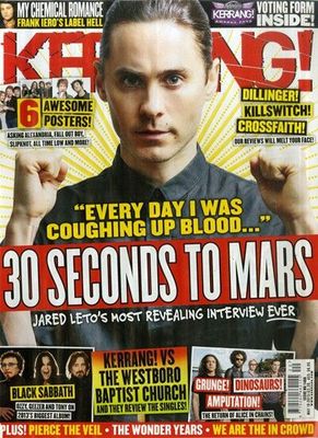 KERRANG Magazine #1466 Jared Leto 30 Seconds to Mars BLACK SABBATH  Fall Out Boy