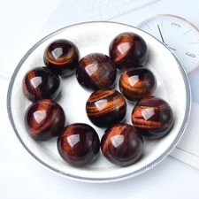 1kg Natural red Tiger Eyes jasper Sphere Reiki Energy Heal Divination Prophecy