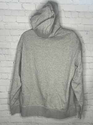その他 ck Calvin Klein Mens Relaxed Fit Monogram Logo Fleece Hoodie Grey Sz