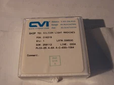 CVI Laser - PLCX-25.4-64.4-C-633-1064 Laser Grade Plano-Convex Spherical Lens