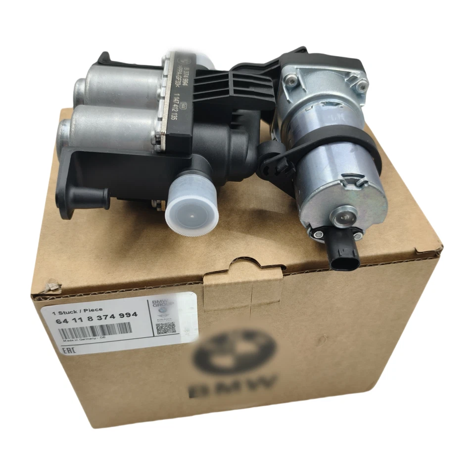 Válvula de controle de aquecedor OEM 64118374994 com bomba de água para BMW 94-03 528i 540i - Imagem 4 de 4