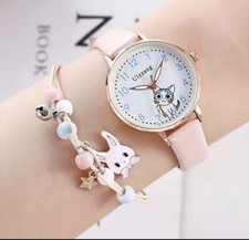 Easter Girls Watch and Bracelet with Gift Box