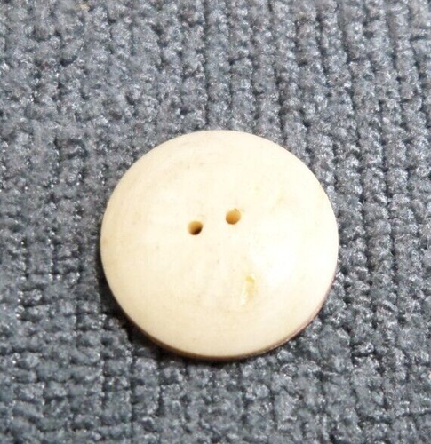 Vintage MOP Mother of Pearl Inlay Button 11/16" Inch - Picture 3 of 3