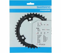 Shimano KettenbläTter Claris FC-R2030, 39 ZäHne (Nc), 110 Mm, Schwarz, Stahl Y-1