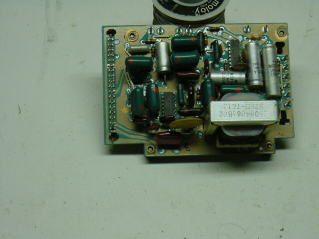 USED MOTOROLA VINTAGE MICOR SQULECH / AUDIO PARTS BOARD
