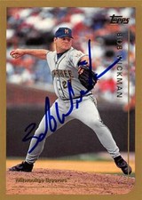 Bob Wickman autographed Baseball Card (Milwaukee Brewers, FT) 1999 Topps #151