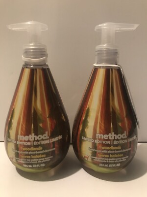 Method Hand Soap Wash Woodlands Gel Limited Edition Fifty Nine Parks Woods Cabin