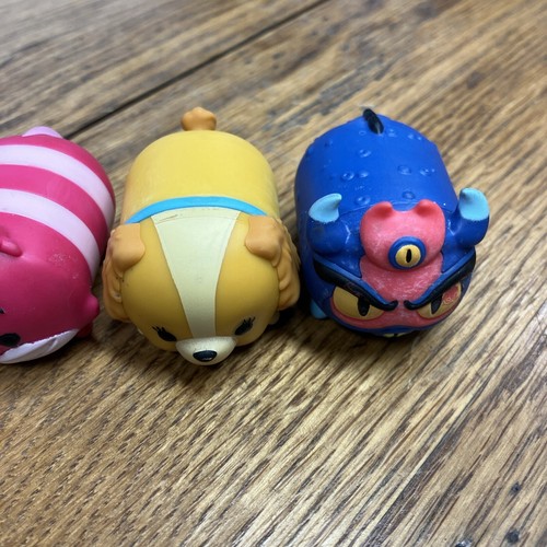 Disney Tsum Tsum Vinyl Figures Lot/7 Piglet Pooh Olaf Cheshire Cat, Lady, Fred  - Picture 4 of 9