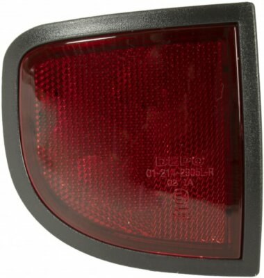 Catarifrangente Paraurti Posteriore Per Mitsubishi L200 – Senza Lampadina, Solo Riflettore, Lato Destro, ABS