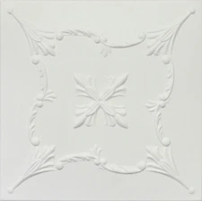 Ceiling Tiles Texture Glue Up 20x20 R38 White Pack of 96 pcs 253 sq ft