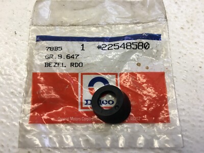 GM NOS Radio Antenna Bezel Cadet Cavalier Sunbird J2000 22548580