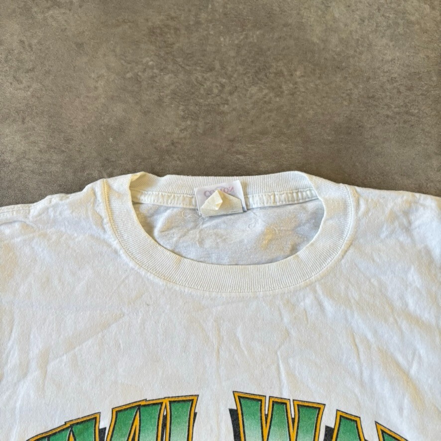 Oregon Ducks VS Beavers T-Shirt Mens XL Civil War Vintage Tee, White image 9