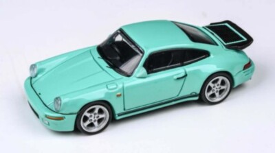RUF CTR YELLOWBIRD 1987 AUTO - MINTGRÜN - MASSSTAB 1:64 - PARA 64 - BOXED