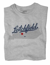 Leitchfield Kentucky KY T-Shirt MAP