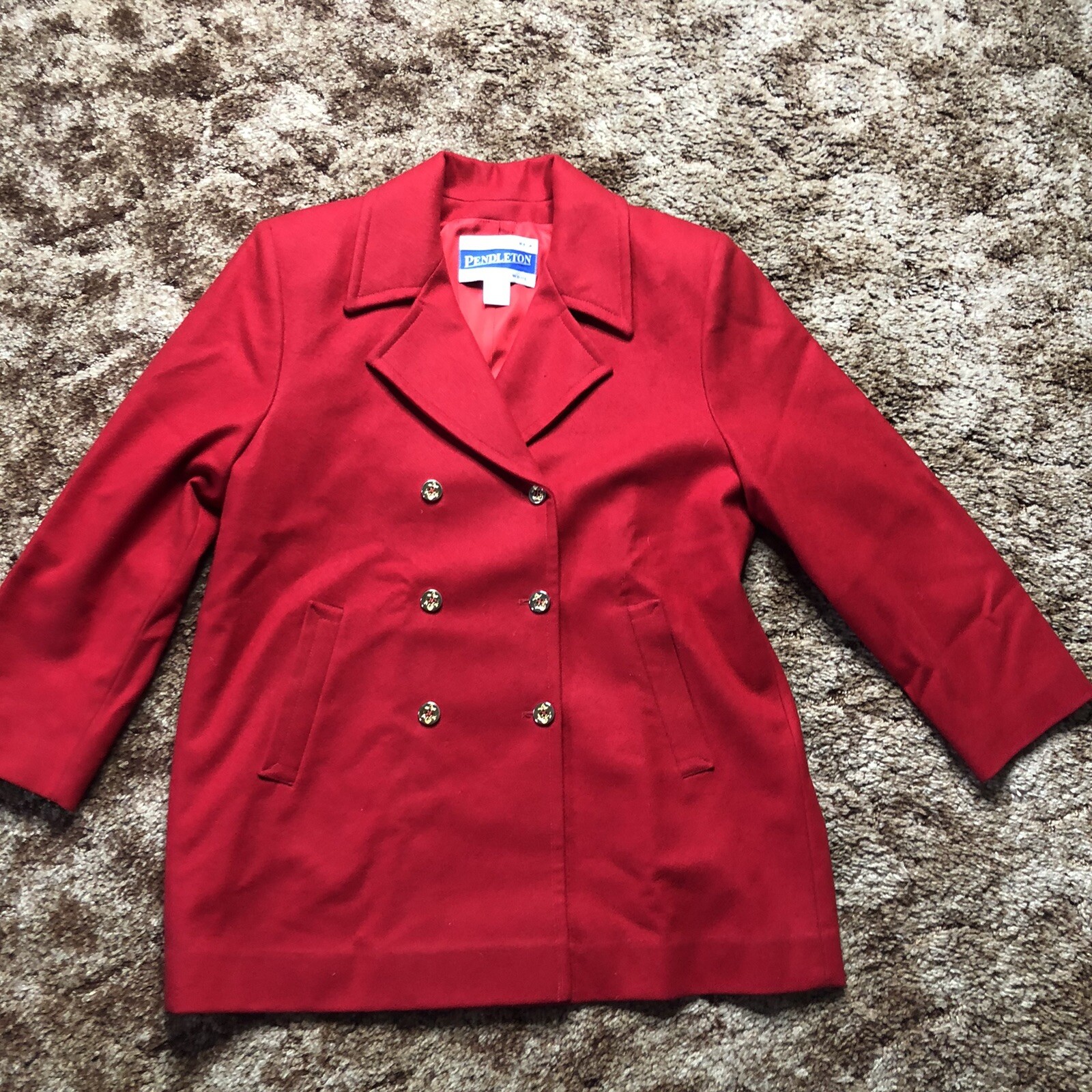 VINTAGE Pendleton Wool Button Front Blazer Jacket… - image 2