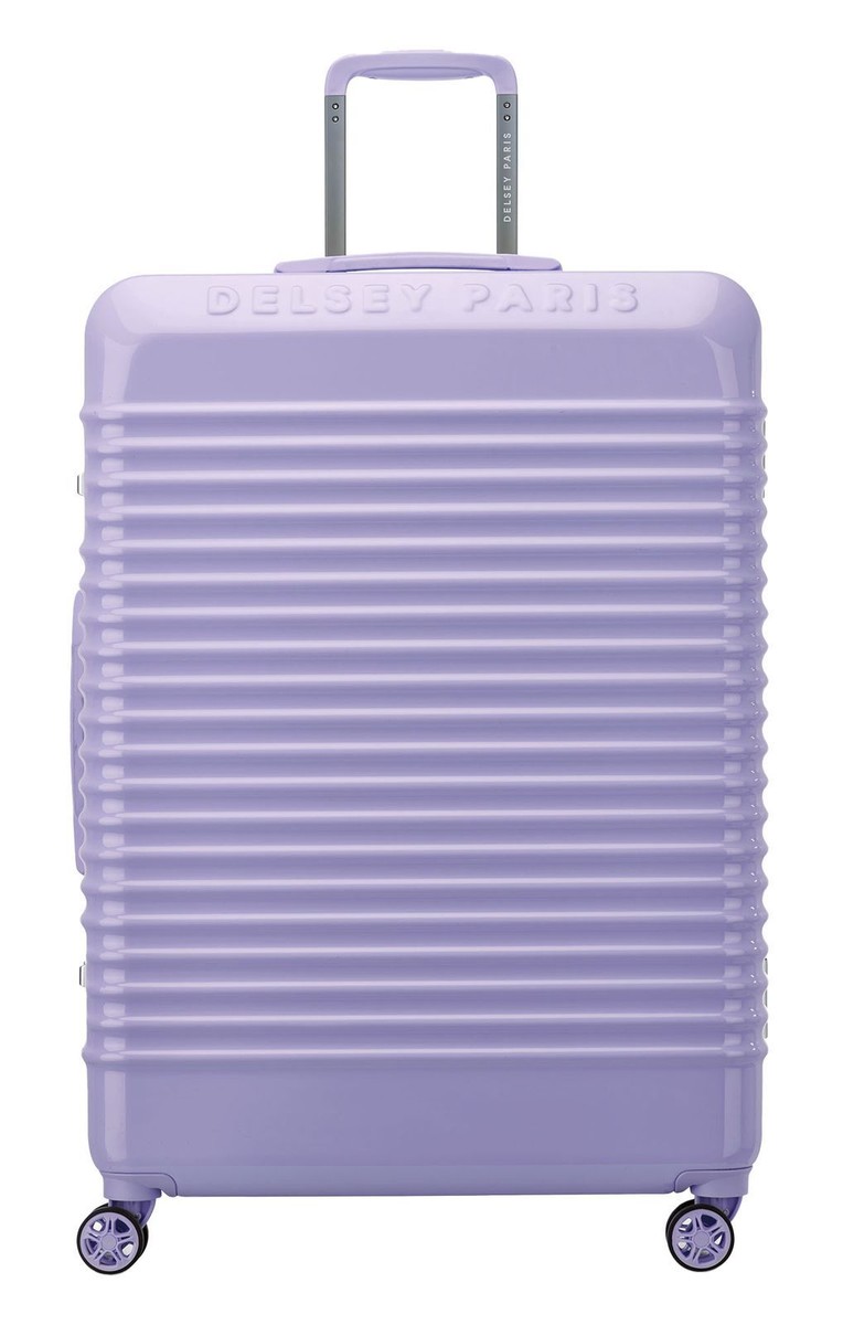 Valise Delsey Air Armour Slim 55 cm Violette - La bagagerie